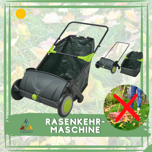 Rasenkehrmaschine 103L  für Gras, Laub und kleine Äste