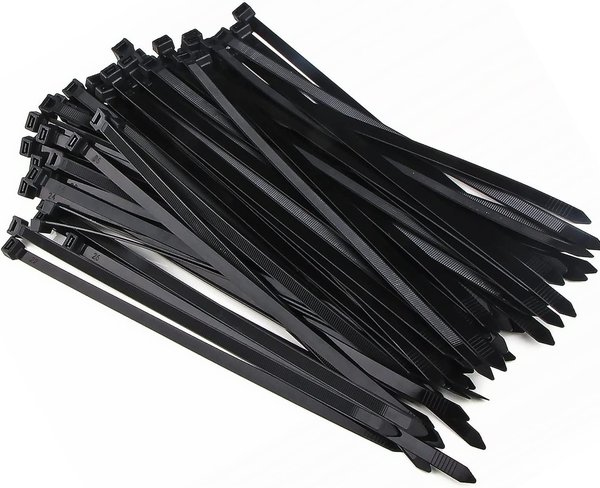 Kabelbinder 300 mm schwarz 100 Stück