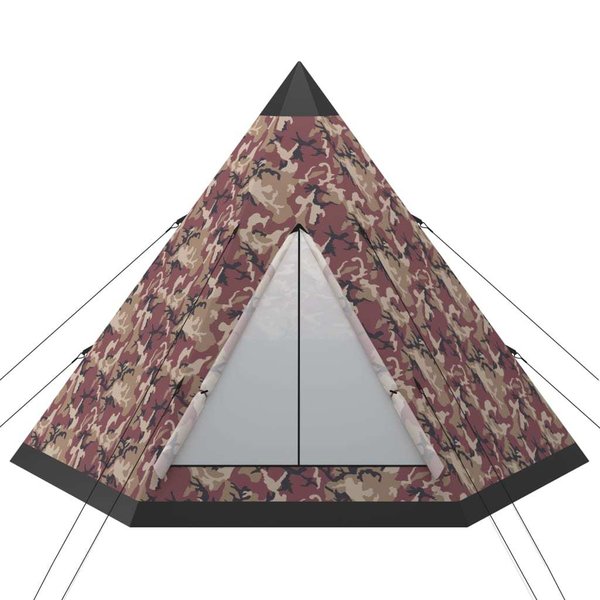Tipi Zelt für 4 Personen Bunt Campingzelt