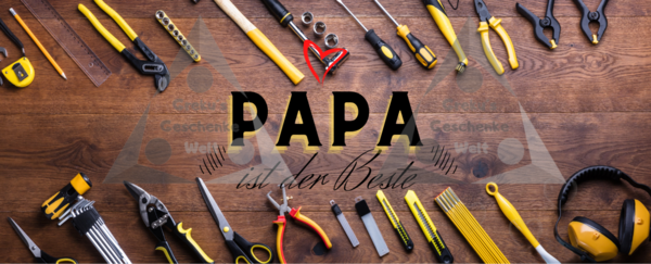 Tasse " PAPA " ist der Beste  Werkzeuge